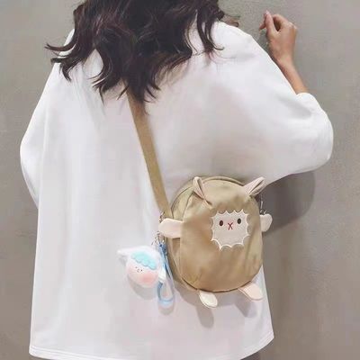 가벼운 귀여운 크로스 보디 슬링 가방 인라인 15L 용량