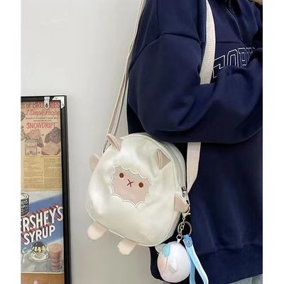 가벼운 귀여운 크로스 보디 슬링 가방 인라인 15L 용량