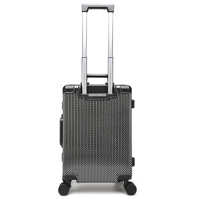 20 24 28 ABS+PC 확장 가능한 지퍼가 있는 대용량 공항 수하물 트롤