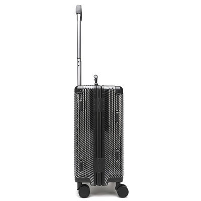 20 24 28 ABS+PC 확장 가능한 지퍼가 있는 대용량 공항 수하물 트롤
