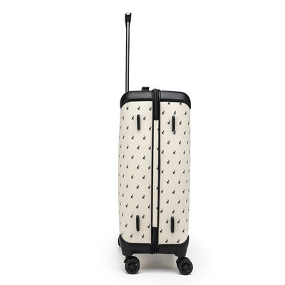 OEM 공항 수하물 트롤리 검은색 플라스틱 색상 8 바퀴 PU PP